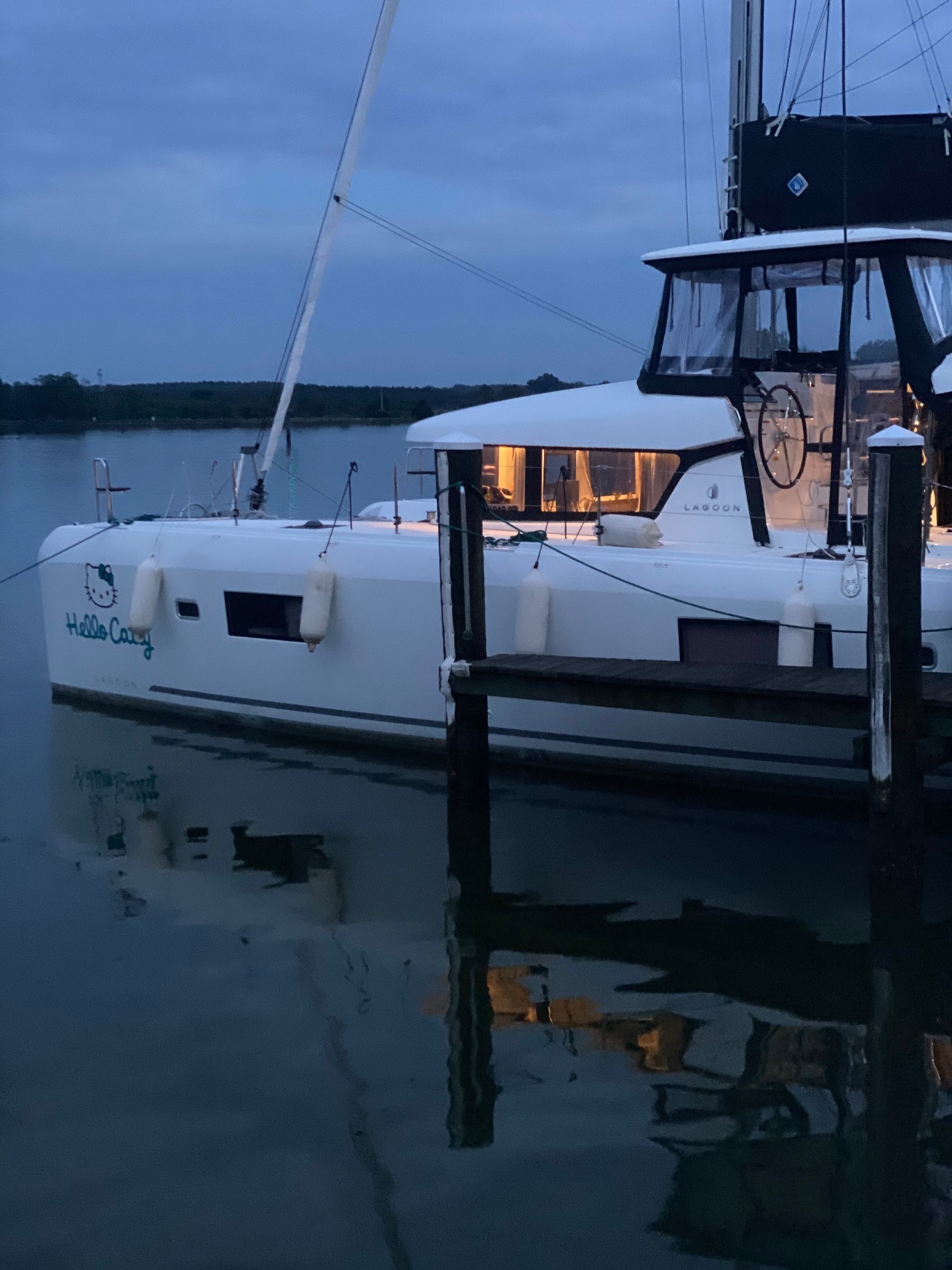 Used Sail Catamaran for Sale 2020 Lagoon 42 Boat Highlights
